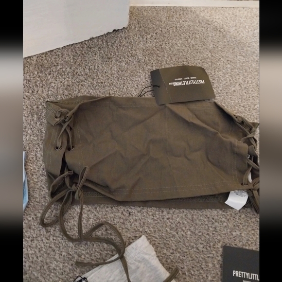 Pretty little thing plt bundle croptops bandeau strappy halter neck vest top - Picture 7 of 11